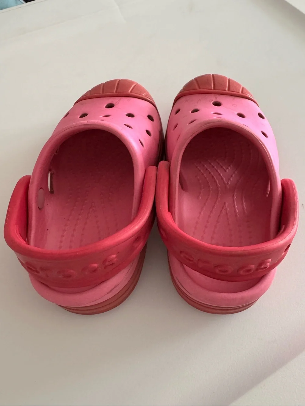 Pink Croc Shoes